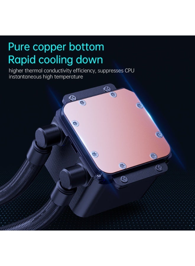 سنو مان Snowman KS120 Liquid CPU Cooler 120mm – Cooling up to 200W – ARGB Lighting - Image 3